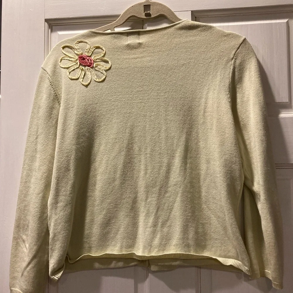 vintage HWR, Anthropologie cardigan, sz.L ( M? see measurements) - Picture 2 of 7
